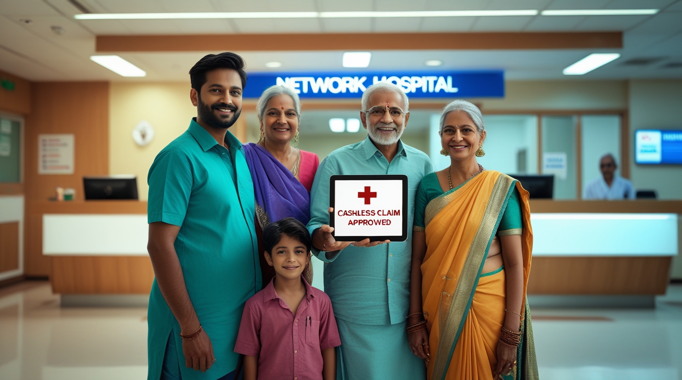 cashless health insurance claim procedure