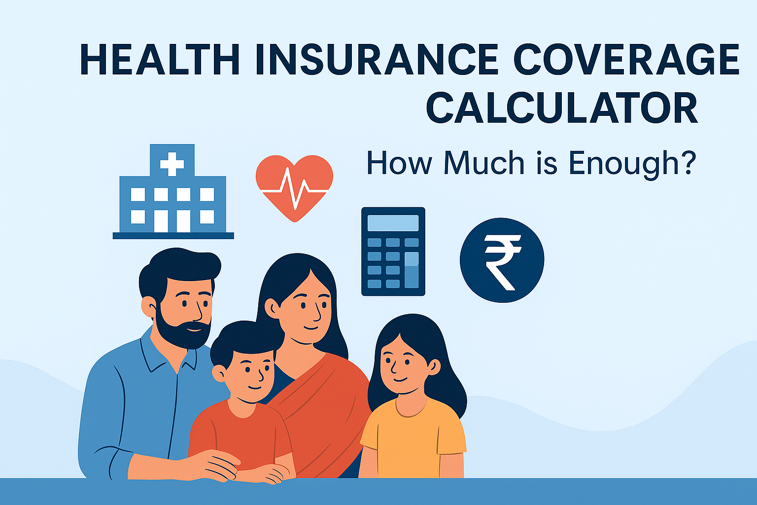 Free Health Insurance Coverage Calculator for Indian Families